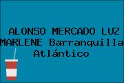 ALONSO MERCADO LUZ MARLENE Barranquilla Atlántico