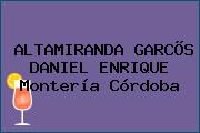 ALTAMIRANDA GARCÕS DANIEL ENRIQUE Montería Córdoba