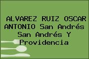 ALVAREZ RUIZ OSCAR ANTONIO San Andrés San Andrés Y Providencia