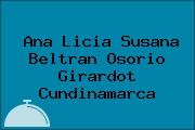 Ana Licia Susana Beltran Osorio Girardot Cundinamarca