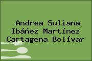 Andrea Suliana Ibáñez Martínez Cartagena Bolívar