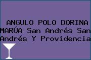 ANGULO POLO DORINA MARÚA San Andrés San Andrés Y Providencia