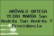 ARÕVALO ORTEGA YEIRA MARÚA San Andrés San Andrés Y Providencia