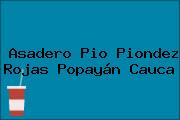 Asadero Pio Piondez Rojas Popayán Cauca