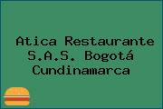 Atica Restaurante S.A.S. Bogotá Cundinamarca