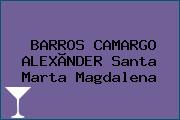 BARROS CAMARGO ALEXÃNDER Santa Marta Magdalena