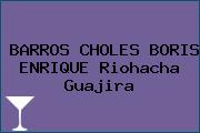 BARROS CHOLES BORIS ENRIQUE Riohacha Guajira