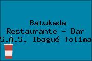 Batukada Restaurante - Bar S.A.S. Ibagué Tolima