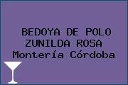 BEDOYA DE POLO ZUNILDA ROSA Montería Córdoba