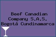 Beef Canadian Company S.A.S. Bogotá Cundinamarca
