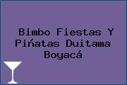 Bimbo Fiestas Y Piñatas Duitama Boyacá