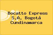 Bocatto Express S.A. Bogotá Cundinamarca