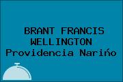 BRANT FRANCIS WELLINGTON Providencia Nariño