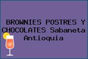 BROWNIES POSTRES Y CHOCOLATES Sabaneta Antioquia