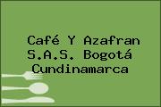 Café Y Azafran S.A.S. Bogotá Cundinamarca