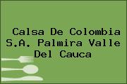Calsa De Colombia S.A. Palmira Valle Del Cauca