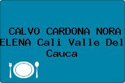 CALVO CARDONA NORA ELENA Cali Valle Del Cauca