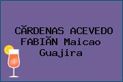 CÃRDENAS ACEVEDO FABIÃN Maicao Guajira