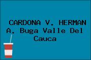 CARDONA V. HERMAN A. Buga Valle Del Cauca