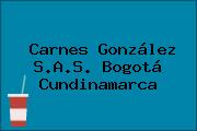 Carnes González S.A.S. Bogotá Cundinamarca