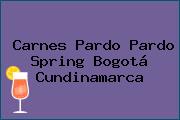 Carnes Pardo Pardo Spring Bogotá Cundinamarca
