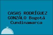 CASAS RODRÍGUEZ GONZÁLO Bogotá Cundinamarca