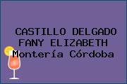 CASTILLO DELGADO FANY ELIZABETH Montería Córdoba