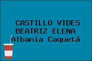CASTILLO VIDES BEATRIZ ELENA Albania Caquetá