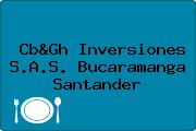 Ver cbgh inversiones sas bucaramanga santander Cb&Gh Inversiones S.A.S. Bucaramanga Santander