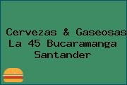 Cervezas & Gaseosas La 45 Bucaramanga Santander