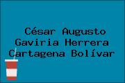 César Augusto Gaviria Herrera Cartagena Bolívar