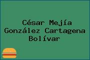 César Mejía González Cartagena Bolívar