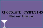 CHOCOLATE CAMPESINO Neiva Huila