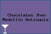 Chocolates Jhon Medellín Antioquia