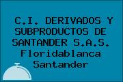 C.I. DERIVADOS Y SUBPRODUCTOS DE SANTANDER S.A.S. Floridablanca Santander