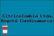 Citricolombia Ltda. Bogotá Cundinamarca