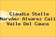 Claudia Stella Narváez Alvarez Cali Valle Del Cauca