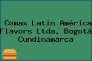 Comax Latin América Flavors Ltda. Bogotá Cundinamarca