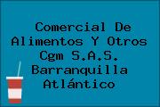 Comercial De Alimentos Y Otros Cgm S.A.S. Barranquilla Atlántico