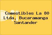 Comestibles La 80 Ltda. Bucaramanga Santander