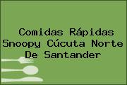 Comidas Rápidas Snoopy Cúcuta Norte De Santander