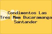 Condimentos Las Tres Mmm Bucaramanga Santander