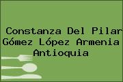 Constanza Del Pilar Gómez López Armenia Antioquia