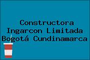 Constructora Ingarcon Limitada Bogotá Cundinamarca