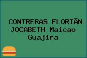 CONTRERAS FLORIÃN JOCABETH Maicao Guajira