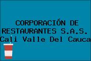 Ver corporacion de restaurantes sas cali valle del cauca CORPORACIÓN DE RESTAURANTES S.A.S. Cali Valle Del Cauca