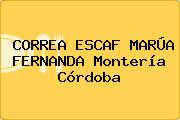 CORREA ESCAF MARÚA FERNANDA Montería Córdoba