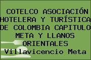 COTELCO ASOCIACIÓN HOTELERA Y TURÍSTICA DE COLOMBIA CAPITULO META Y LLANOS ORIENTALES Villavicencio Meta