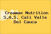 Creamax Nutrition S.A.S. Cali Valle Del Cauca