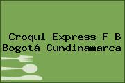 Croqui Express F B Bogotá Cundinamarca